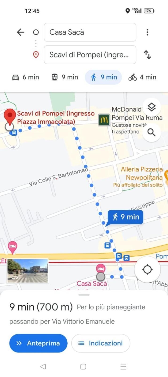 Villa Casa Saca' Pompei Esterno foto